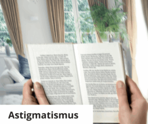 Astigmatismus - pohled očima člověka, který trpí astigmatismem