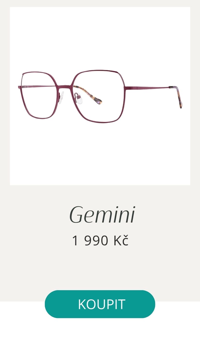 Červené dioptrické kovové brýle (celoobruby)